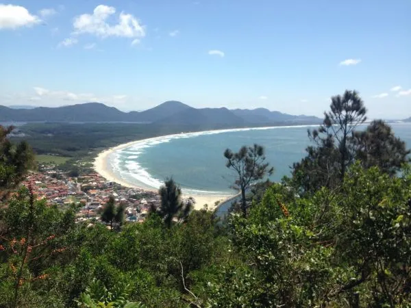 360 degree viewpoint on top of Morro da Galheta, Praia da Bairro