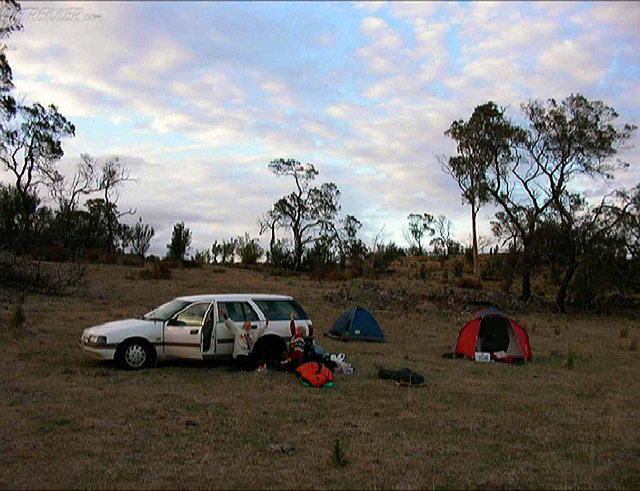 Tasmania wilderness camping