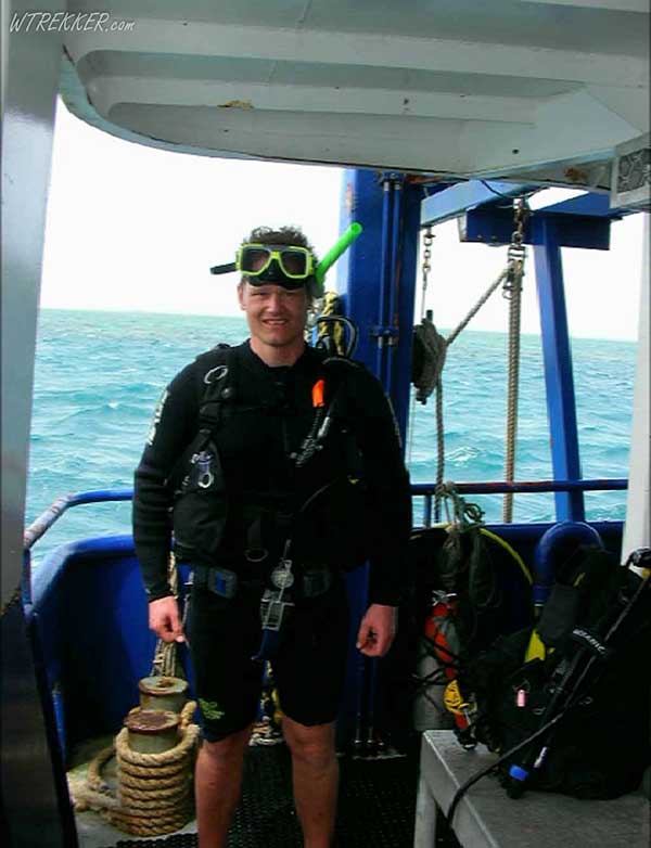 Diving in the great barrier 