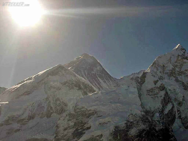 View of mount everest from Kala Patar 