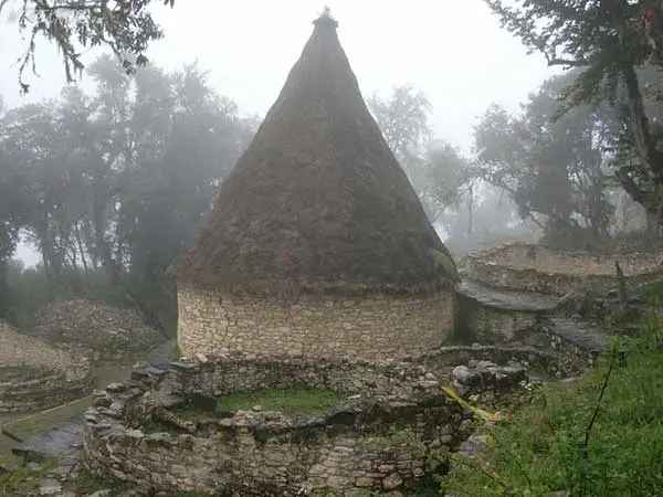 Indigenous hut from the Chachapoyas time