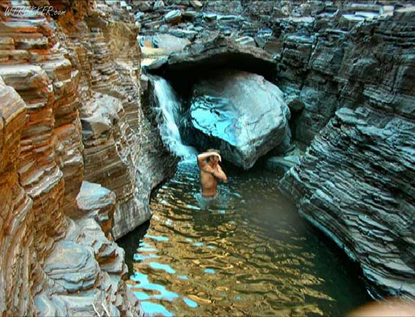 Showering in the Gorges